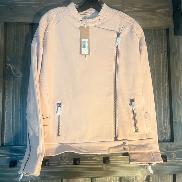 NWT J Brand leather biker jacket - Picture 5 of 11